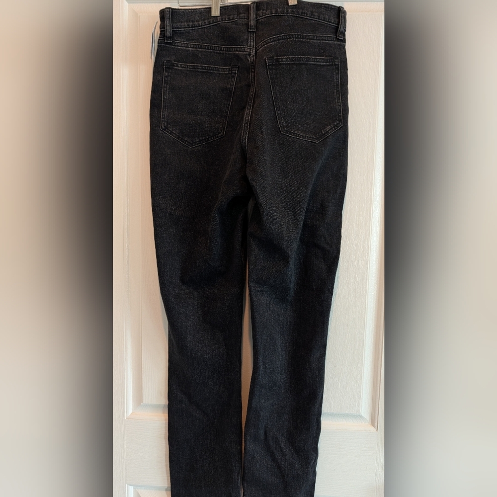 Abercrombie & Fitch Charcoal Slim Straight Jeans - Picture 2 of 4